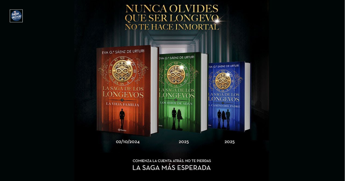 Trilogía de La Saga de los Longevos de Eva G.ª Sáenz de Urturi.