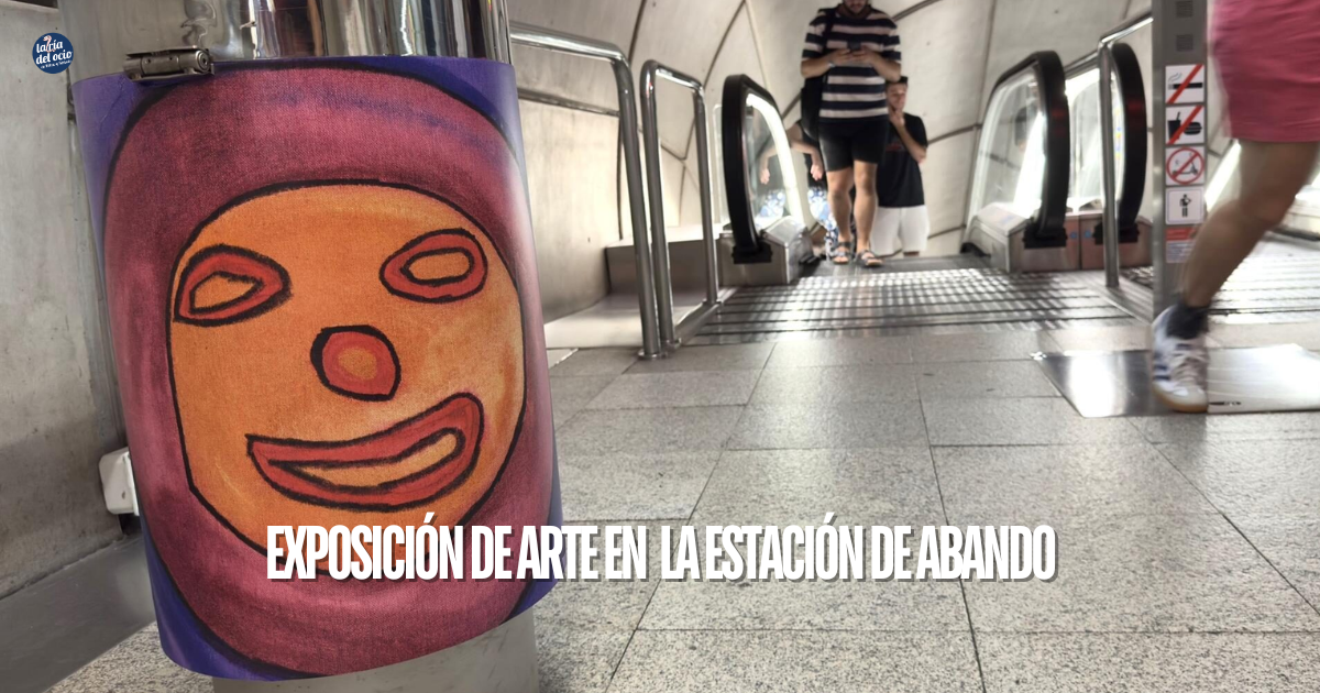 El arte inclusivo llega a la estación de Abando de Metro Bilbao con una exposición de Nahiarte